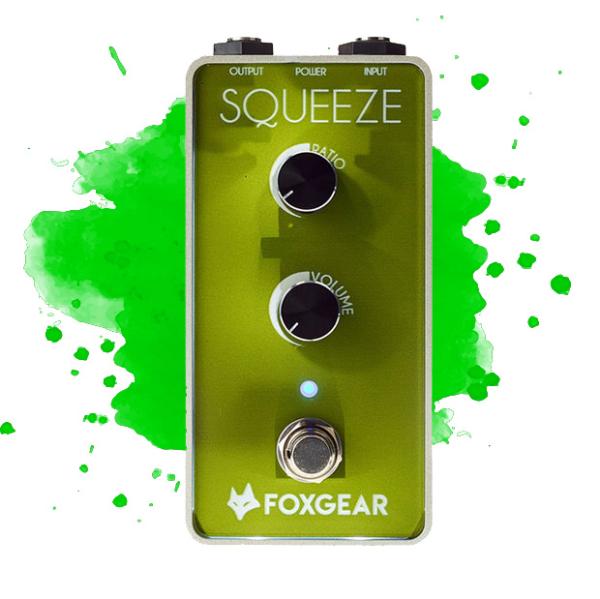 Foxgear SQUEEZE - Pedale compressore per chitarra