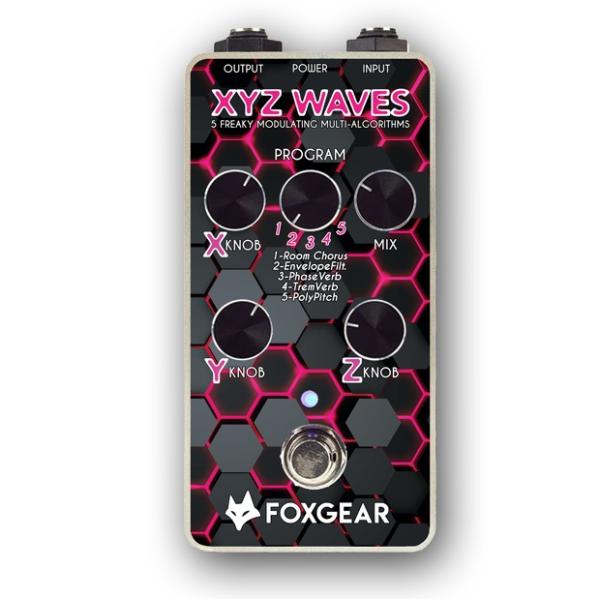 Foxgear XYZ WAVES - Pedale modulazione per strumento