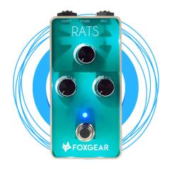 Foxgear RATS - Pedale distorsore per chitarra