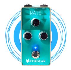 Foxgear RATS - Pedale distorsore per chitarra