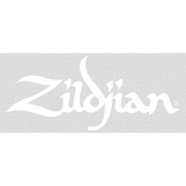 Zildjian ADESIVO LOGO ZILDJIAN BIANCO 8"