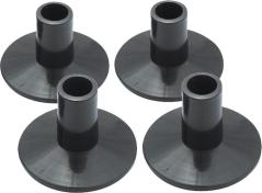 Dixon PSYV-19C - 4x salvapiatto c/alloggiamento - M8 - corto