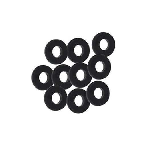 Dixon PA-SSW - 10x rondelle in nylon per viti tiranti - nere