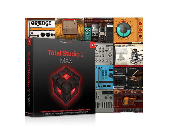 IK Multimedia Total Studio 2 MAX -BUNDLE-THEULTIMATE SOFTWARE COLLECTION  