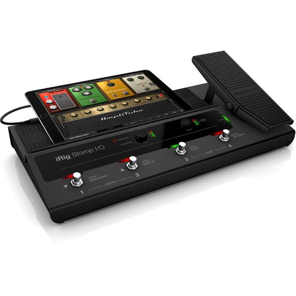 IK Multimedia iRig STOMP I/O PEDAL. MIDI USB                              