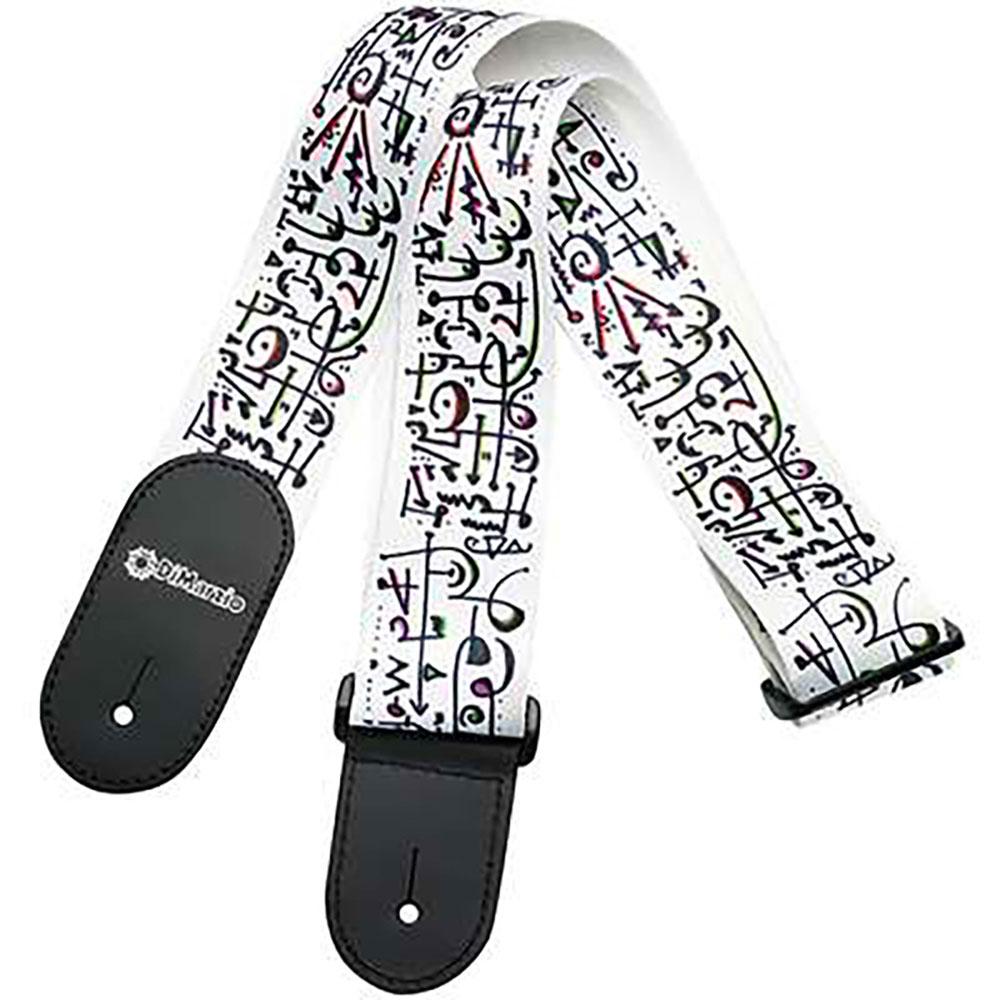 DiMarzio DD3142 TRACOLLA S.VAI WHITE ART STRAP