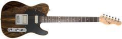 Michael Kelly MOD SHOP 55  Ebony Custom Fralin - Striped Ebony