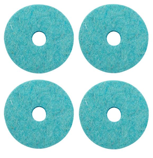 Dixon PAWS-9A2/4 - feltrini per bottom hi-hat - Quetzal Blue