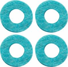 Dixon PAWS-9H2/4 - feltrini per clutch hi-hat - Quetzal Blue