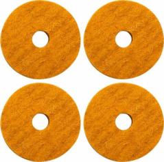 Dixon PAWS-9A1/4 - feltrini per bottom hi-hat - Orange