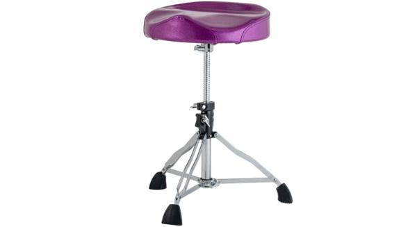 Dixon PSN-13PS - seggiolino - seduta a sella Viola metallizzato - gamba doppia