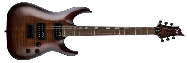 LTD H-200FM - Dark Brown Sunburst