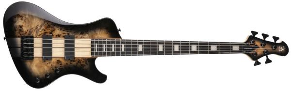 LTD Stream-1005 - Black Natural Burst - 5 corde