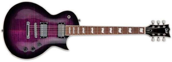 LTD EC-256FM - See Thru Purple Sunburst