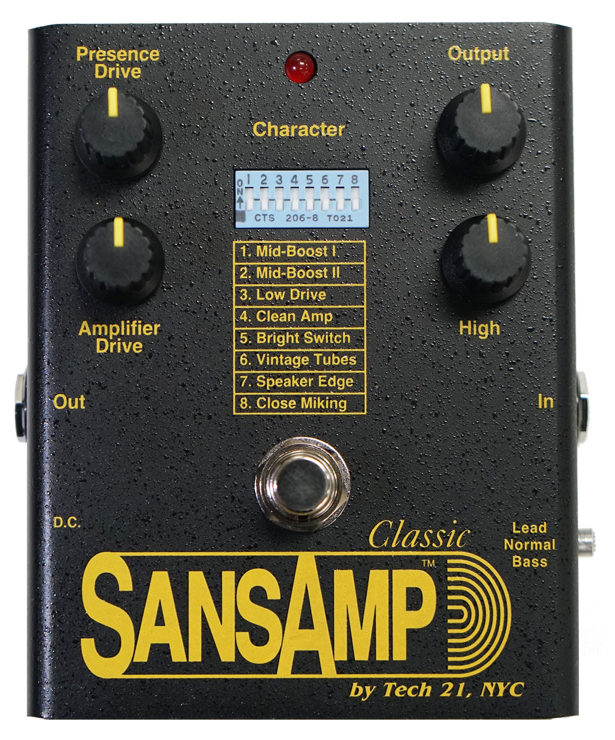 Tech21 SANSAMP CLASSIC - Preamplificatore a pedale