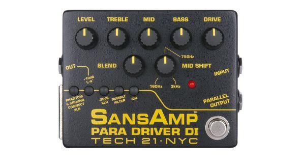 Tech21 SansAmp Para Driver DI v2 - preamplificatore a pedale