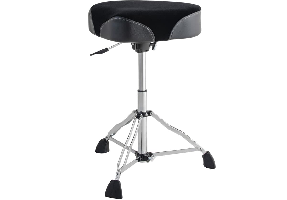 Dixon PSN-12HM - seggiolino Hydraulic - seduta a sella tessuto Nero/Grigio - gamba doppia