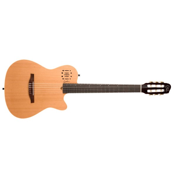 GODIN MultiAc Nylon Encore Natural SG (left handed) - CHITARRA CLASSICA ELETTRIFICATA NATURALE MANCINA