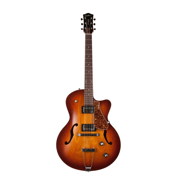 GODIN 5th Avenue CW Kingpin II HB Cognac Burst - CHITARRA SEMIACUSTICA COGNAC BURST