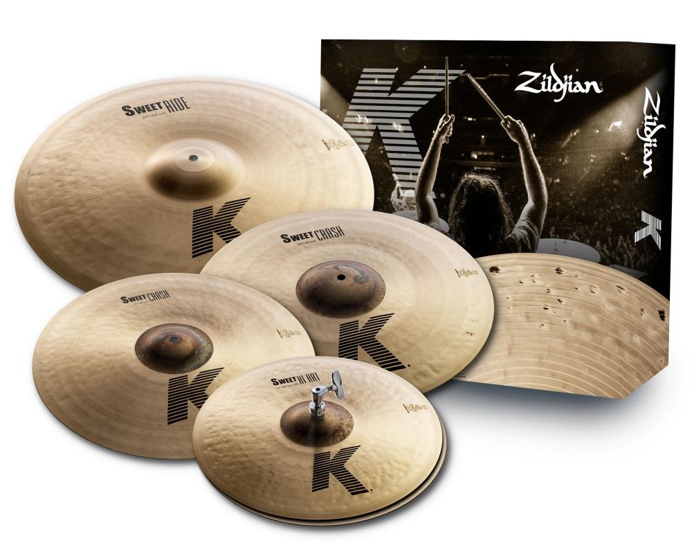 Zildjian Cartone 5 K Sweet KS5791: ride  hi-hat  2 crash