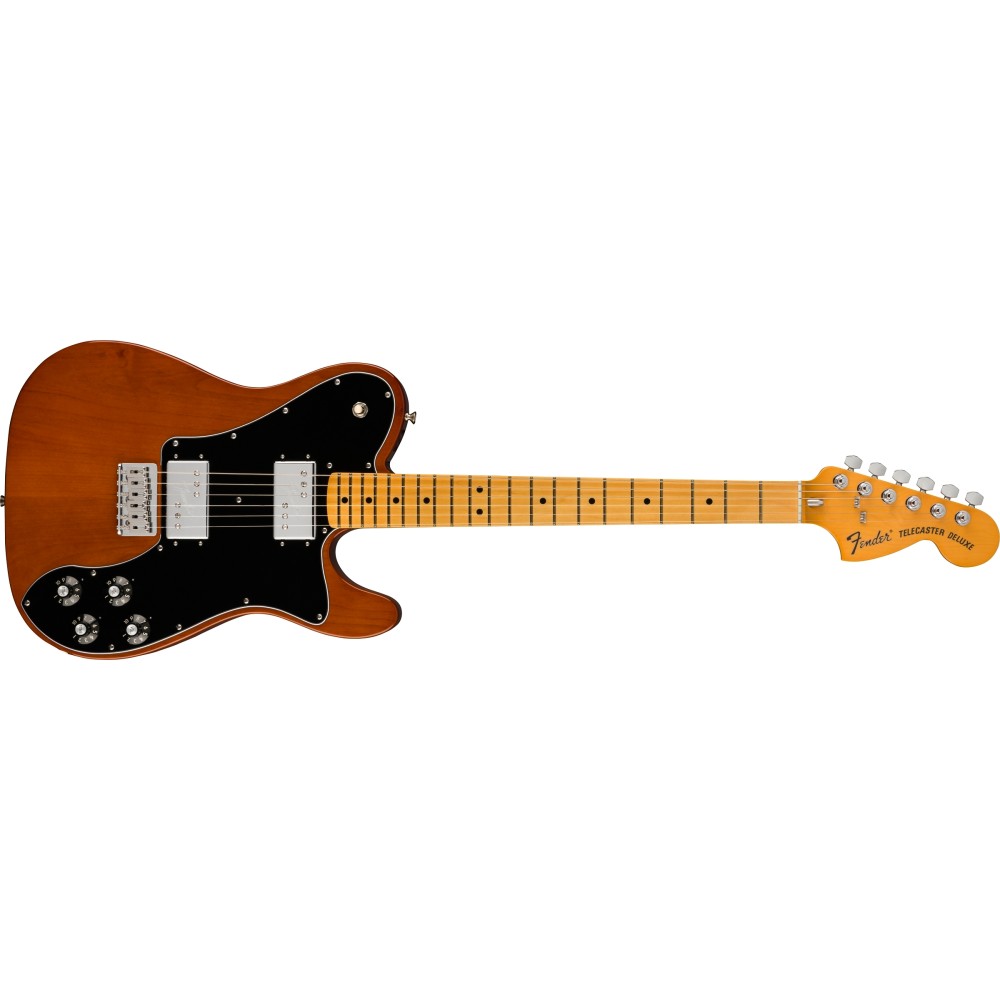 Fender American Vintage II 1975 Telecaster® Deluxe, Maple Fingerboard, Mocha