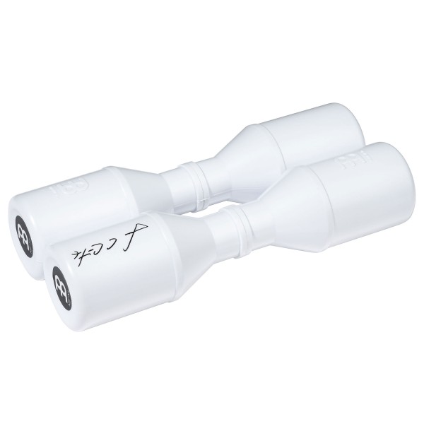 MEINL SH4BK WHITE Live Shaker - COPPIA DI SHAKER MEDIUM BIANCHI