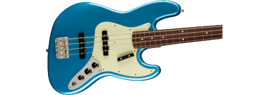 Fender Vintera® II '60s Jazz Bass®, Rosewood Fingerboard, Lake Placid Blue
