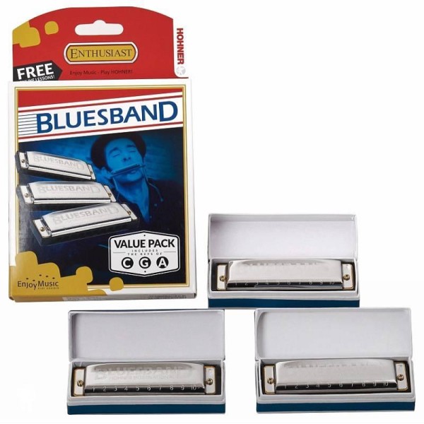 Hohner BLUES BAND VALUE PACK - ARMONICHE