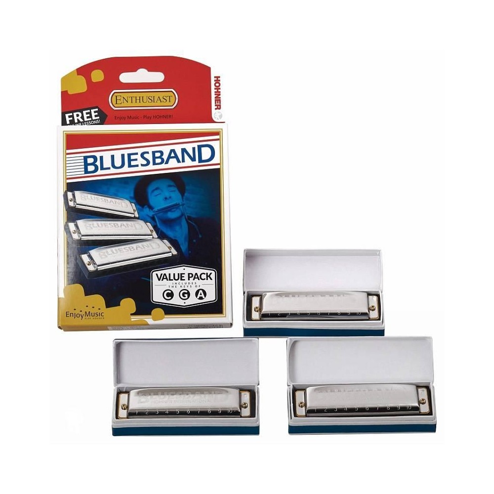 Hohner BLUES BAND VALUE PACK - ARMONICHE