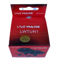 LIVE WARE LWTUN1 ACCORDATORE DIGITALE CLIP TUNER PER STRUMENTI CHITARRA BASSO UKULELE VIOLINO