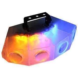 Karma DJ LED 244 T - Effetto luce quad moonflower trasparente