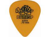 Dunlop 418P Tortex Standard Yellow .73 confezione 12 plettri