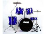 Planet Drum P-2000 - batteria acustica completa - DB52-127 blu metallizzato