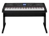 Yamaha DGX660B portable grand - pianoforte digitale e arranger con supporto