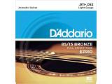 D'Addario EZ 910 Light 11-52 set di corde per chitarra acustica