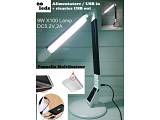 Extreme TOUCH DESK LAMP X100-B BLACK LAMPADA RETE / USB REGOLABILE DA TAVOLO