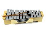 Luke & Daniel JB16G glockenspiel xilofono in metallo 13 note -