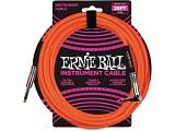 Ernie Ball 6067 Cavo strumento Braided Neon Orange - 7,6 metri