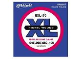 D'Addario EXL170 Nickel Round Wound - 45-100 - set di corde per basso elettrico