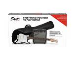 Squier by Fender Stratocaster Pack LRL Black (230V EU)