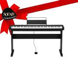 Casio CDP S100 BK IDEA REGALO - pianoforte digitale (sostituto 130) con mobile in legno, leggio e pedale.