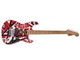 EVH Striped Series Frankie Red/White/Black Relic - Eddie Van Halen Frankenstein!!!