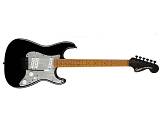 Squier by Fender Contemporary Stratocaster Special Roasted MN Silver Anodized Pickguard Black
