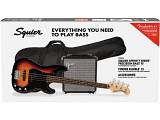 Squier by Fender Affinity Series Precision Bass PJ Pack LRL 3C Sunburst (Rumble 15 - 230V EU) NEW 2021!