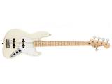 Squier by Fender Affinity Series Jazz Bass V MN Olympic White