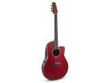 Applause by Ovation AB 24-2S Ruby Red Satin - chitarra elettroacustica