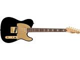 Squier by Fender 40th Anniversary Telecaster Gold Edition LRL Gold Anodized Pickguard - Black