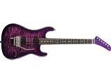 EVH 5150 Deluxe QM Ebony Purple Daze - chitarra elettrica Eddie Van Halen