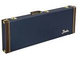 Fender Classic Series Wood Case per chitarra elettrica Strat/Tele Navy Blue - Buone Condizioni