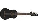 Fender Venice Soprano Ukulele Walnut fingerboard Black - (OT)